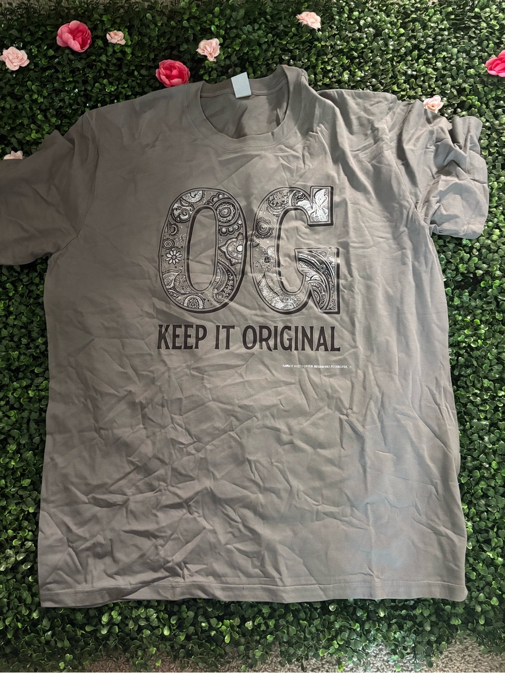 OG Keep It Original Short Sleeve Tee — Gray